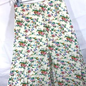 HAYDEN Maxi split floral skirt Size M